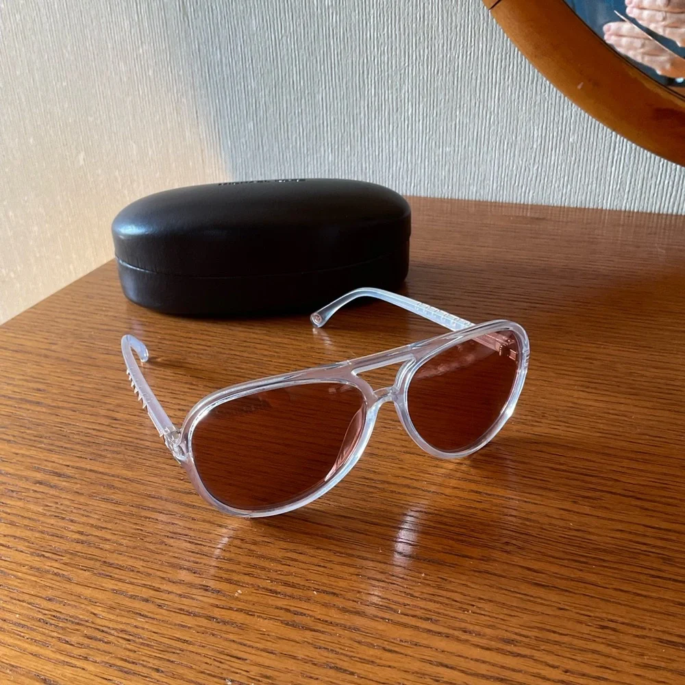 RARE- Michael Kors Aviator Sunglasses with studs details